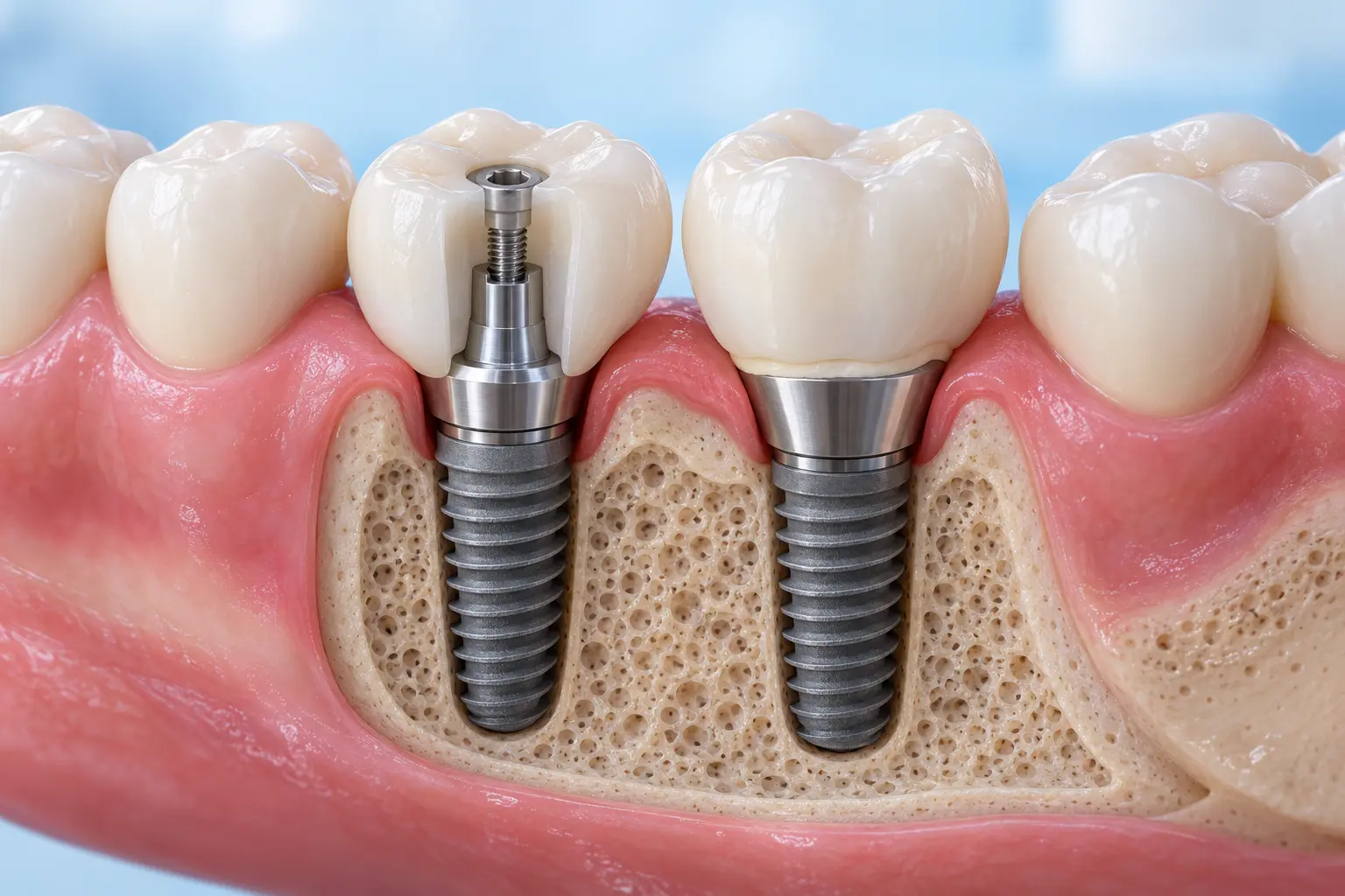 Screw-retained vs cement-retained implants